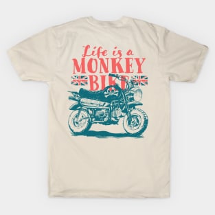 Life is a Monkey Bike T-Shirt